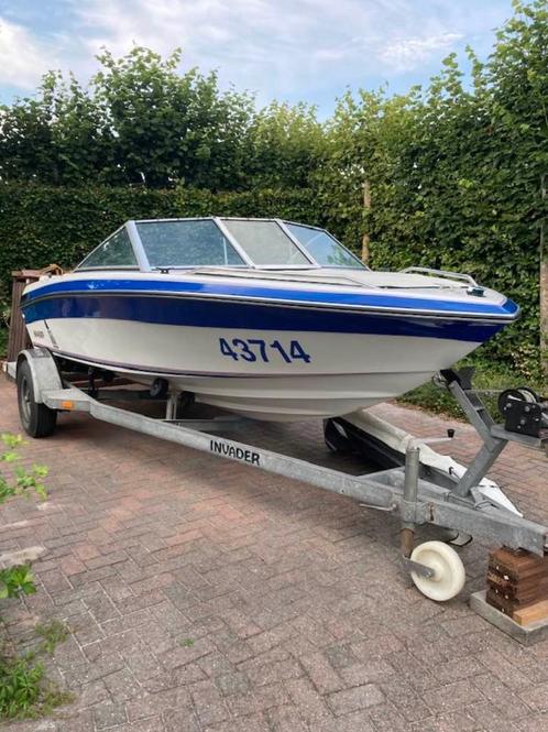 Speedboot Invader - in nieuwstaat, Watersport en Boten, Speedboten, Zo goed als nieuw, 3 tot 6 meter, Benzine, 70 tot 120 pk, Polyester
