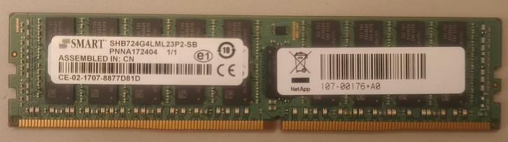 32GB RAM DDR4 voor Server, Informatique & Logiciels, Mémoire RAM, Utilisé, Serveur, 32 GB, DDR4, Enlèvement ou Envoi