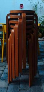 Set van 6 Alvar Aalto hoge krukken, Ophalen, Gebruikt