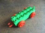Lego Duplo Train Base 2x6 with Red Wheels (zie foto's) 2, Enlèvement ou Envoi, Utilisé, Briques en vrac, Duplo