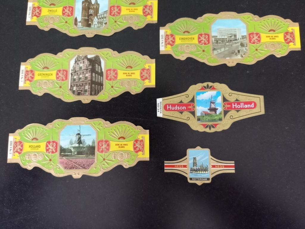 Sigarenbandjes Nederland, Enlèvement ou Envoi, Comme neuf, Bagues de cigare