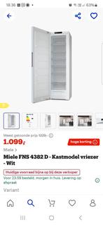 Miele diepvrieskast 7 laden, Ophalen, Zo goed als nieuw