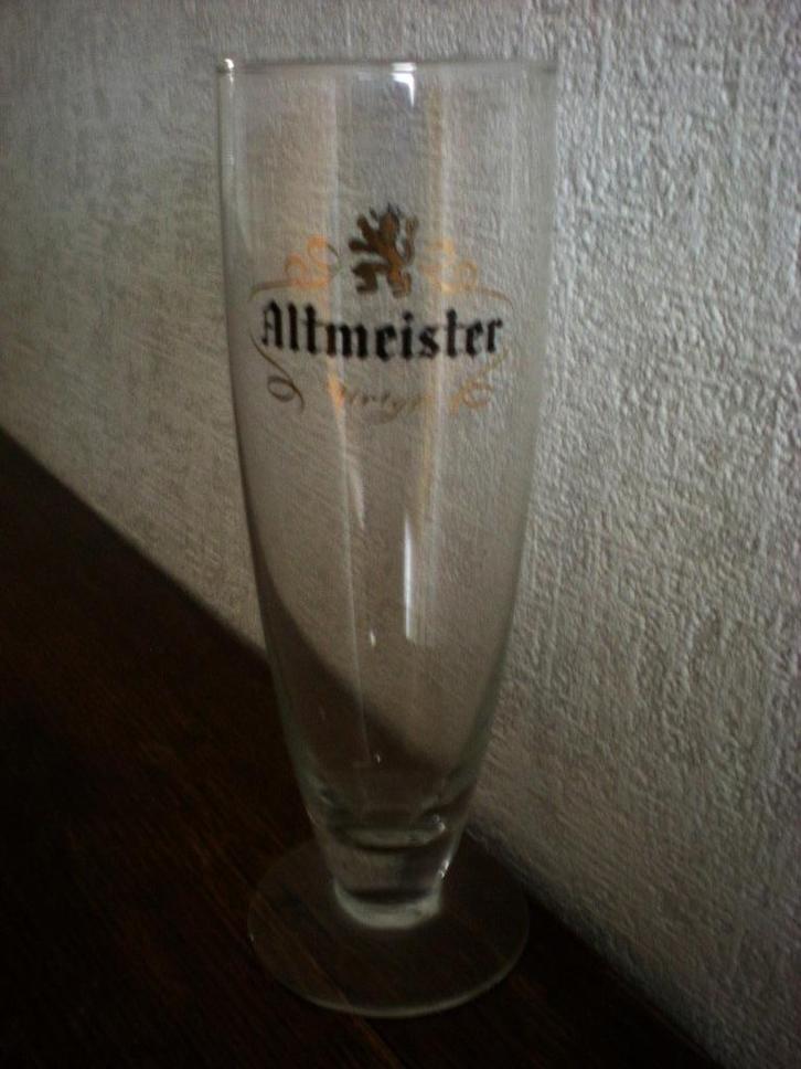 Altmeister-fluit, Verzamelen, Biermerken, Zo goed als nieuw, Glas of Glazen, Ophalen of Verzenden