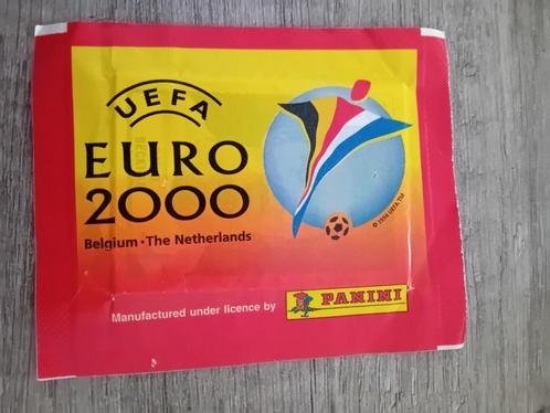 Panini Euro 2000 zakje  met david Beckham rookie, Verzamelen, Sportartikelen en Voetbal, Nieuw, Poster, Plaatje of Sticker, Ophalen of Verzenden