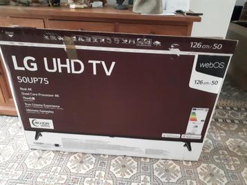 brocante TV Smart 50 pouce pour pièce ou réparation, Divers, Enlèvement, Utilisé