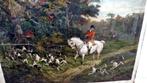 Grote oude gravure, in kader. 82*93 Cm., Antiek en Kunst, Ophalen