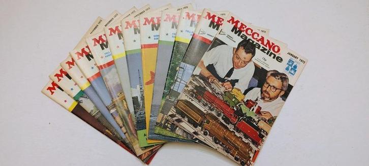 MECCANO MAGAZINE 1972, Antiek en Kunst, Antiek | Speelgoed, Ophalen of Verzenden