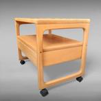 Deens design bijzettafel/ trolley BR Gelsted Danmark, Huis en Inrichting, Ophalen, Gebruikt, 50 tot 100 cm, Deens design