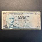 IJsland - 100 Kronur 1974 - P 44a - F/VF - 855, Postzegels en Munten, Bankbiljetten | Oceanië, Ophalen of Verzenden, Los biljet