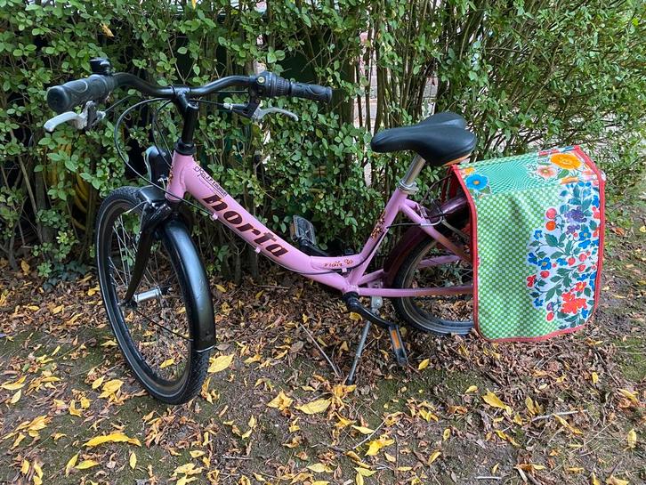 Fiets Norta Flair - 6 versnellingen- 24" banden, Fietsen en Brommers, Fietsen | Meisjes, Zo goed als nieuw, 24 inch, Handrem, Versnellingen