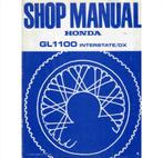 Honda GL1100 INTERSTATE/DX Shop manual 1980 #1 Engels, Honda, Utilisé, Enlèvement ou Envoi