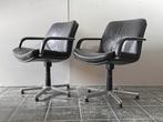 vintage Artifort design bureaustoelen, Ophalen of Verzenden, Gebruikt, Zwart, Bureaustoel