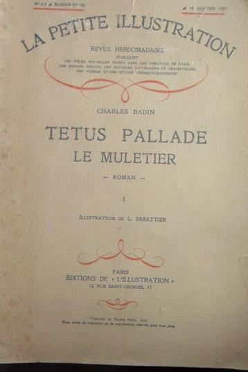 Vieux petits romans ( 1877, 1841, 1924,... beschikbaar voor biedingen