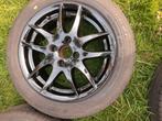 Zwarte aluminium 15 inch velgen 4x100 et 38, Auto-onderdelen, Ophalen, 15 inch, Nieuw, Band(en)