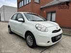 Nissan Micra 1.2|Automaat|Airco|102d km|Garantie, Auto's, Stof, Gebruikt, Beige, 1198 cc