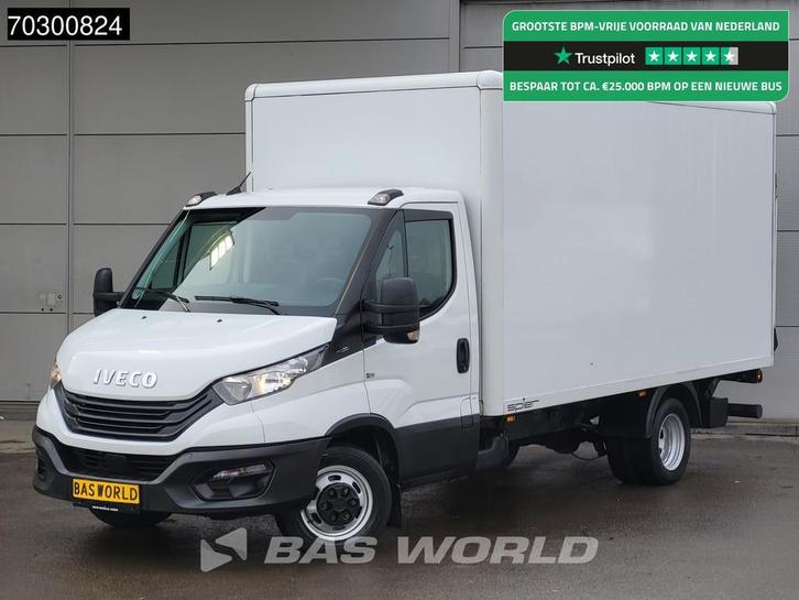 Iveco Daily 35C16 Laadklep Bakwagen Dubbellucht 160PK Airco, Auto's, Bestelwagens en Lichte vracht, Bedrijf, Te koop, Airconditioning