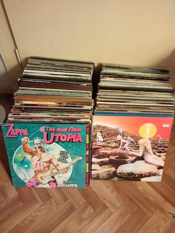 Lot de 232 vinyles LP Rock pop 