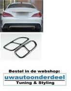 Mercedes CLA W117 C117 AMG Zwart uitlaat trim tip, Nieuw, Ophalen of Verzenden