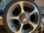 Velgen abarth fiat 500, Auto-onderdelen, Banden en Velgen, Ophalen, Gebruikt, 17 inch, Banden en Velgen
