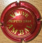 Capsule Crémant Bourgogne Veuve AMBAL rouge & or nr 01, Collections, Vins, France, Enlèvement ou Envoi, Vin blanc, Neuf