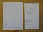 Michaël Borremans, 2013, invitatie, signed, Ophalen of Verzenden, Zo goed als nieuw, Folder