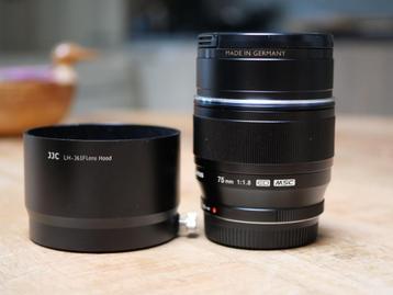 Olympus 75mm f1.8 mft beschikbaar voor biedingen