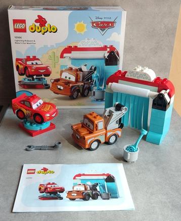 lego duplo 10996 cars bliksem mcqueen & takel wasstraatpret beschikbaar voor biedingen