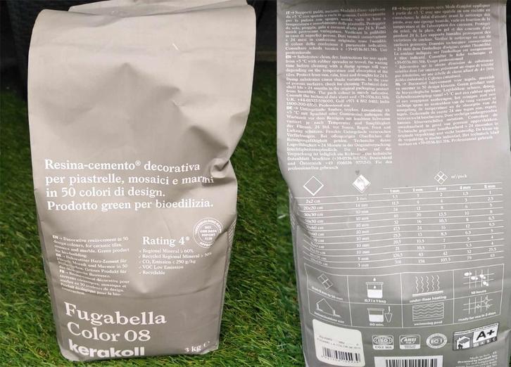 Joint de carrelage murale (gris clair), Doe-het-zelf en Bouw, Tegels, Gebruikt, Wandtegels, Ophalen