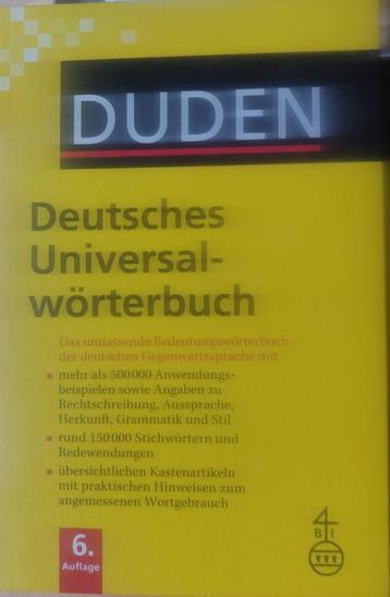 DUDEN Deutsches Universalwörterbuch beschikbaar voor biedingen