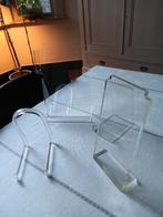 4tal plexiglas steuntjes, Huis en Inrichting, Ophalen of Verzenden, Zo goed als nieuw