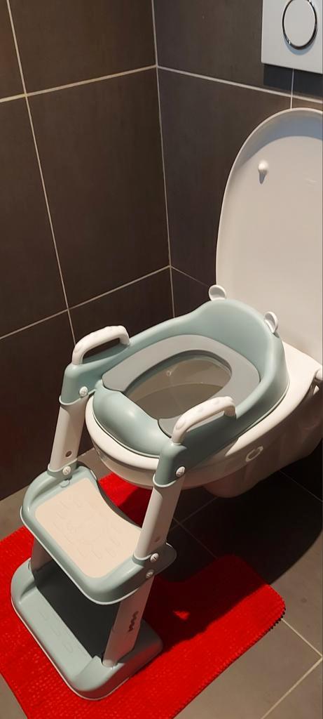 Wc verkleiner met trapje / Peuter wc zitje., Kinderen en Baby's, Badjes en Verzorging, Zo goed als nieuw, Ophalen of Verzenden