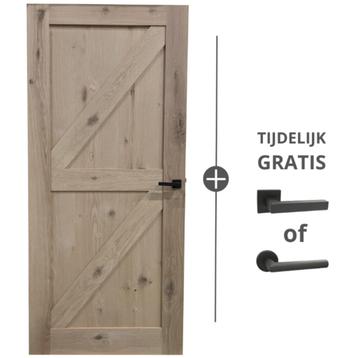 Eiken binnendeur | deur | binnendeur | barndeur | eiken deur, Enlèvement, Neuf, Bois, Porte intérieure