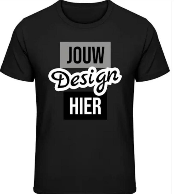T shirt bedrukken - hoodies bedrukken + ontwerp, Kleding | Heren, T-shirts, Zo goed als nieuw, Ophalen