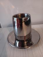 Kop en schoteltje AMC Art design 18/10 inox, Huis en Inrichting, Keuken | Servies, Ophalen, Zo goed als nieuw, Overige materialen