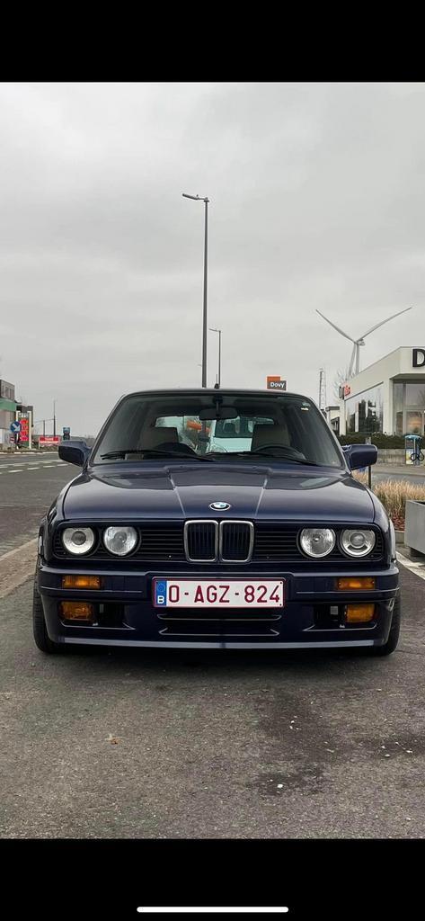 BMW E30 Touring, Auto's, BMW, Particulier, 3 Reeks, Diesel, Break, 5 deurs, Handgeschakeld, Blauw, Beige, Leder, Achterwielaandrijving