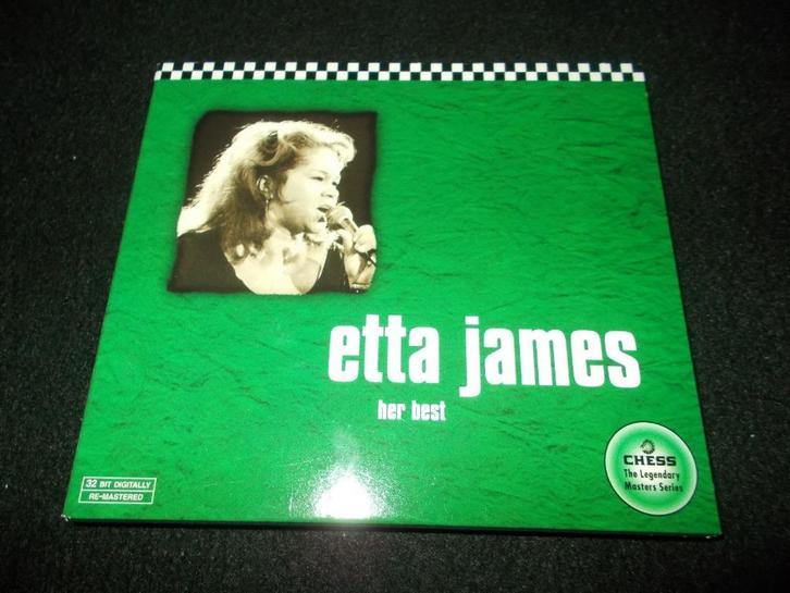CD - ETTA JAMES - her best - CHESS - Blues, CD & DVD, CD | Jazz & Blues, Comme neuf, Jazz et Blues, 1960 à 1980, Enlèvement