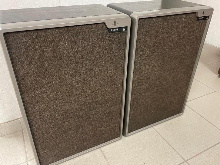 Top set Philips AH467 speakers, Audio, Tv en Foto, Luidsprekerboxen, Gebruikt, Front, Rear of Stereo speakers, 60 tot 120 watt