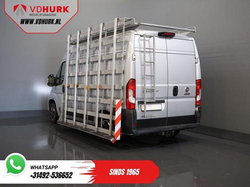 Fiat Ducato 2.3 MJ 120 pk L2H2 BPM VRIJ! Glasresteel/ Glastr, Auto's, Bestelwagens en Lichte vracht, Bedrijf, ABS, Centrale vergrendeling