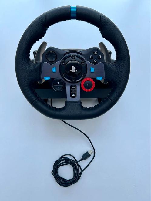 ② Volant Logitech G29 avec pédalier et levier vitesse G27 — Joysticks —  2ememain