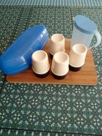 Tupperware eierdoos eierpotjes en  melkkannetje, Huis en Inrichting, Ophalen of Verzenden