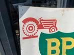 BP tractor reclamebord, Reclamebord, Gebruikt, Ophalen of Verzenden