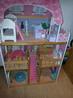Houten poppenhuis, Kinderen en Baby's, Speelgoed | Houten speelgoed, Ophalen, Zo goed als nieuw, Overige typen