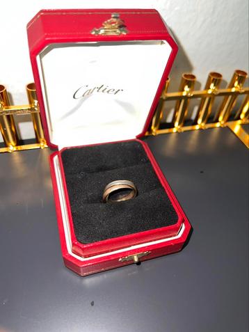 Cartier Trinity ring in 3 soorten goud, maat 57 beschikbaar voor biedingen