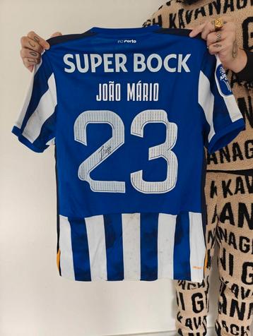 FC Porto matchwornshirt Joao Mario met certificaat beschikbaar voor biedingen