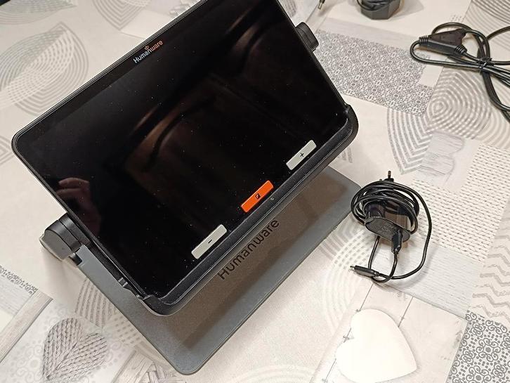 HUMANWARE Explore 12 Draagbare beeldschermloep NIEUWSTAAT, Hobby en Vrije tijd, Vergrootglazen, Loepen en Loeplampen, Zo goed als nieuw