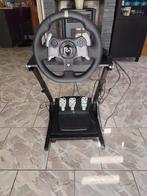 volant g920  avec support pour xbox et pc a vendre, Games en Spelcomputers, Ophalen, Gebruikt, Stuurtje of Sportattribuut, Xbox One