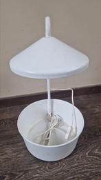 Witte metalen kruidenbak met kweeklamp, Tuin en Terras, Kweekspullen, Ophalen of Verzenden, Gebruikt, Kweeklamp