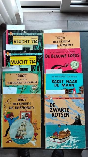 Oude, Kuifje strips. Soft cover. beschikbaar voor biedingen