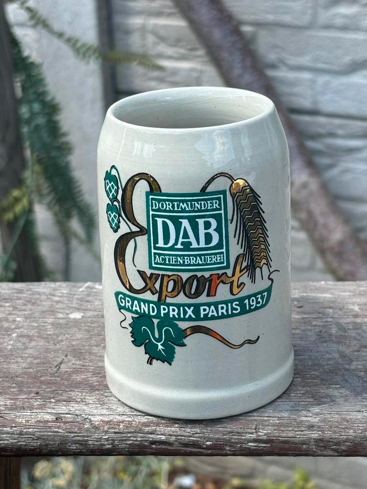 DAB Export bierpul grand prix paris 1937, Verzamelen, Biermerken, Zo goed als nieuw, Ophalen of Verzenden