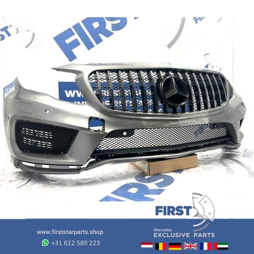 W156  GLA AMG BUMPER X156 GT VOORBUMPER ZWART WIT GRIJS PRE-, Auto-onderdelen, Carrosserie, Bumper, Mercedes-Benz, Voor, Gebruikt